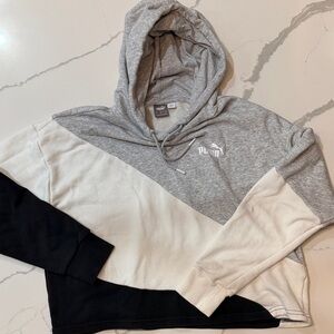 Puma Women’s Tri-Color Hoodie Sweater
